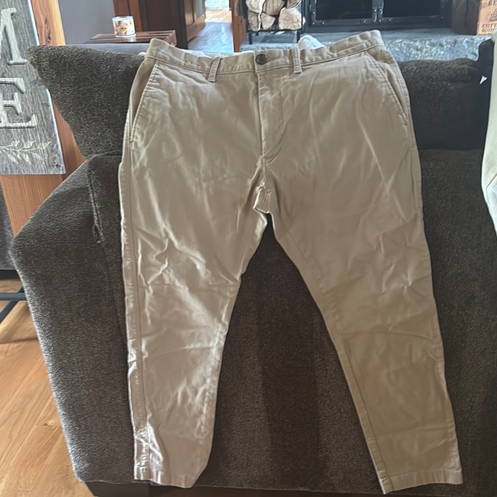 Men's J-Crew Khaki Casual Chino Pants - waist 30 length 30 slim